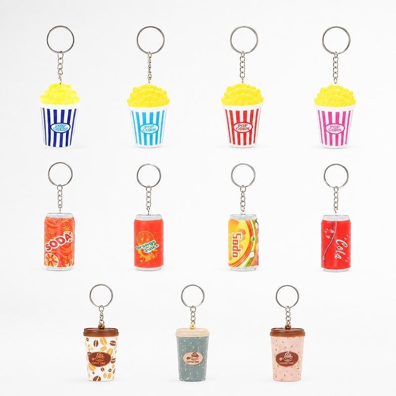 Party Bag Squishies (10 Mini Keychains, Assorted) view 5