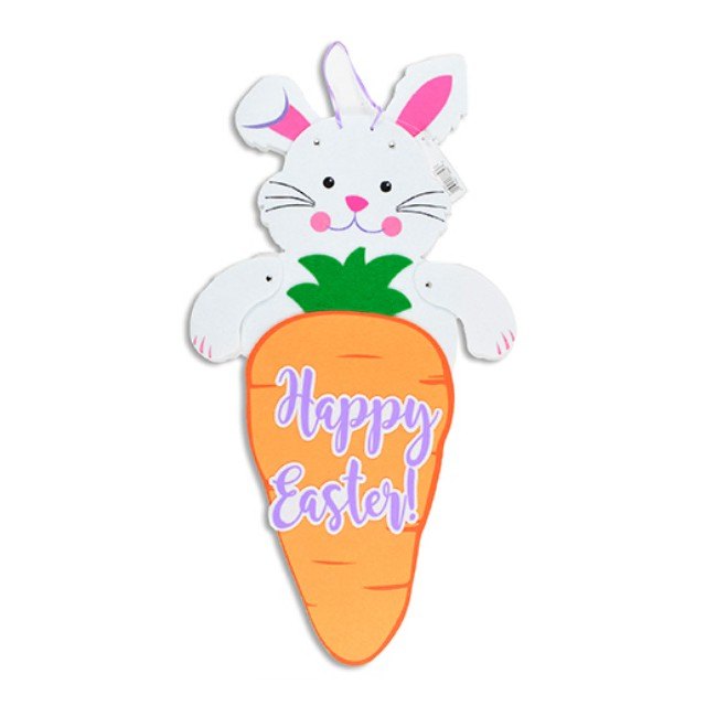 Easter Felt Jointed Bunny Hanger 61x20cm