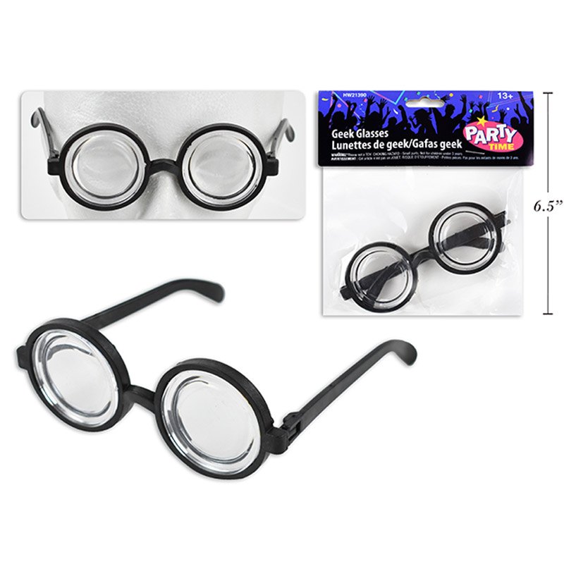 Halloween Party Glasses Geek Design