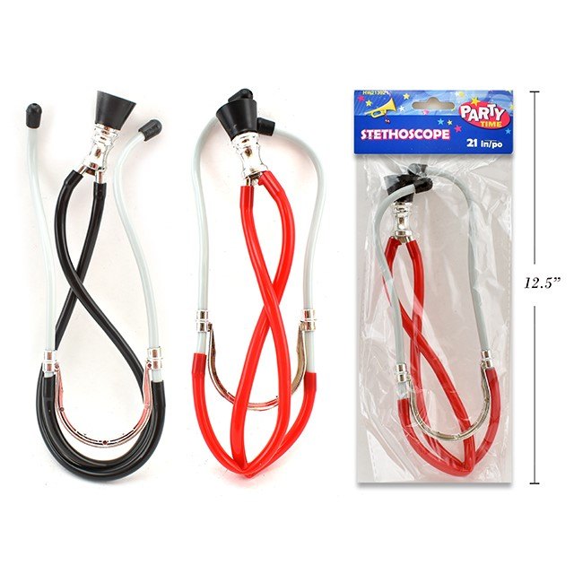 Halloween Party Dress UP Stethoscope Assorted Colours 53cm