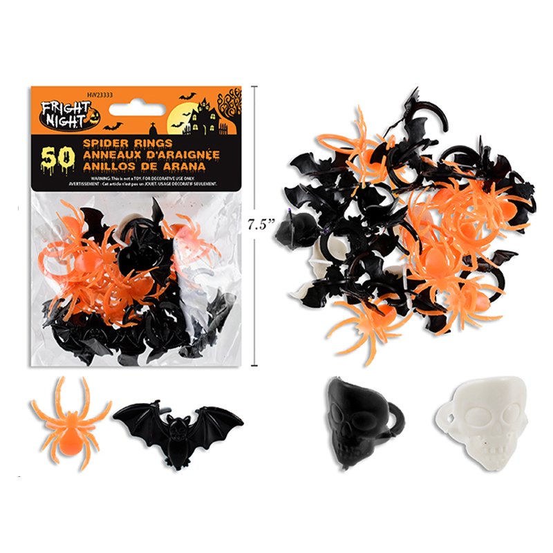 Halloween Character Rings 50pc