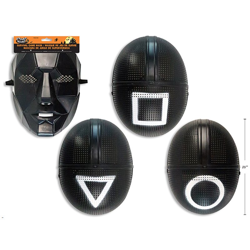 Halloween Mask Squid Game 4 Assorted