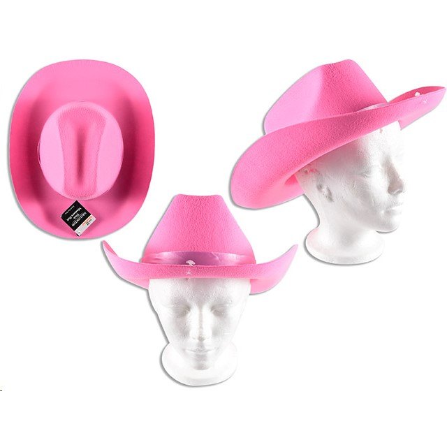 Party Hat Cowboy with Satin Ribbon Band Adult