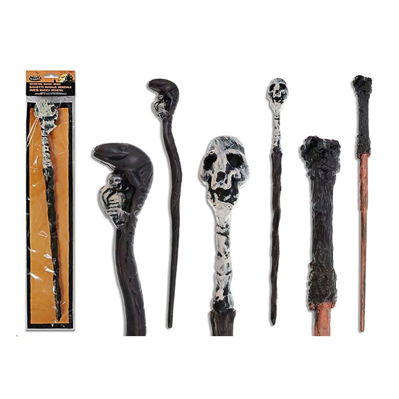 Halloween Medieval Magic Wand 3 Assorted 44.45cm