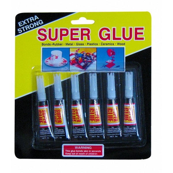 Super Glue 6pk