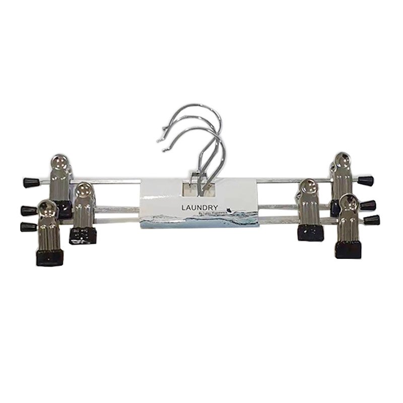 Clothes Hanger - Trouser Hangers Metal 3pc