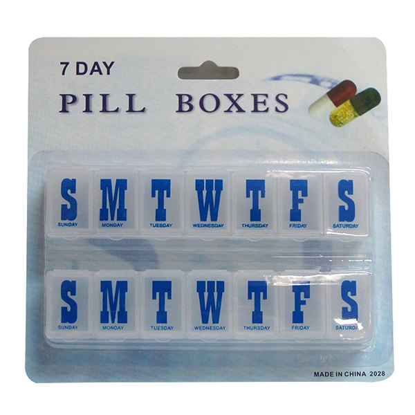 Pill Box 7DAYS X 2