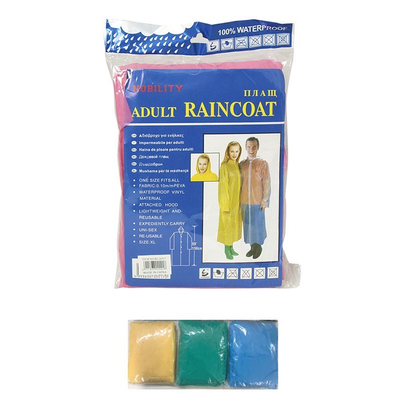 Rain Coat Adult's