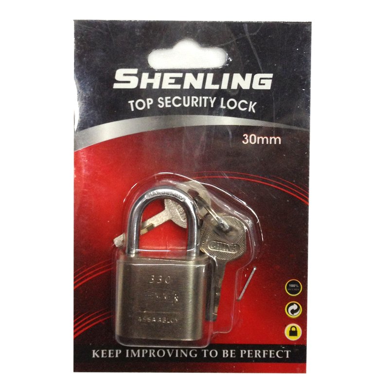 Metal Padlock 30mm Silver