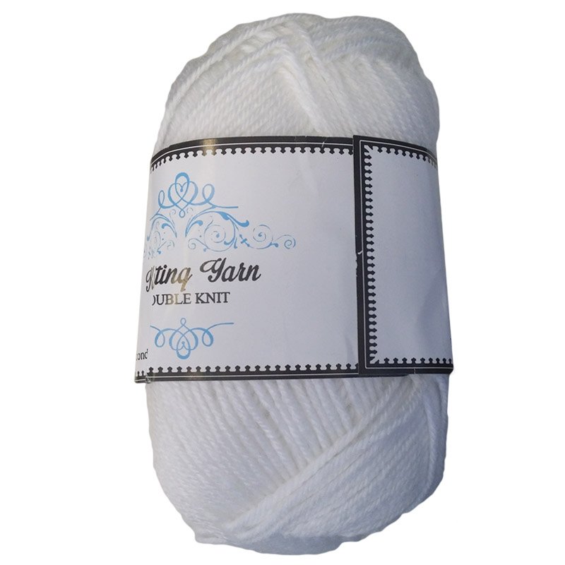 Knitting Yarn 100g White