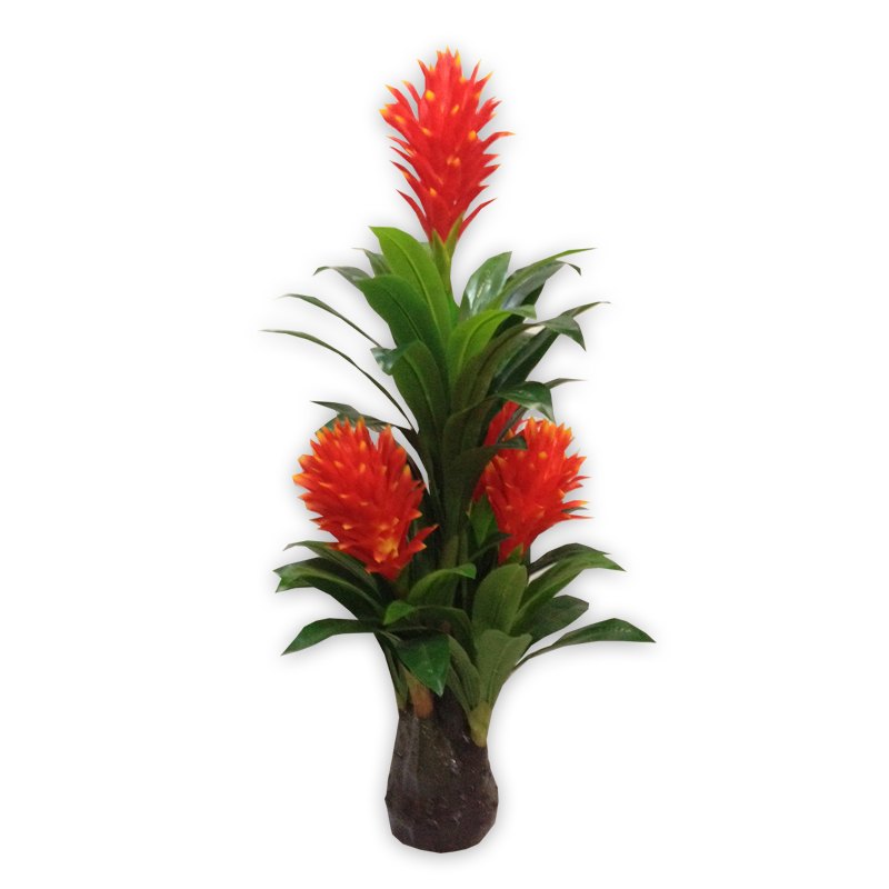 Artificial Plant Red Pineapple 1.25m