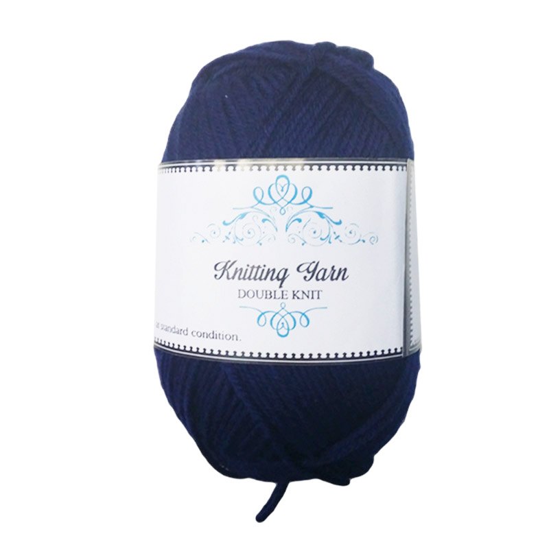 Knitting Yarn 100g Navy Blue