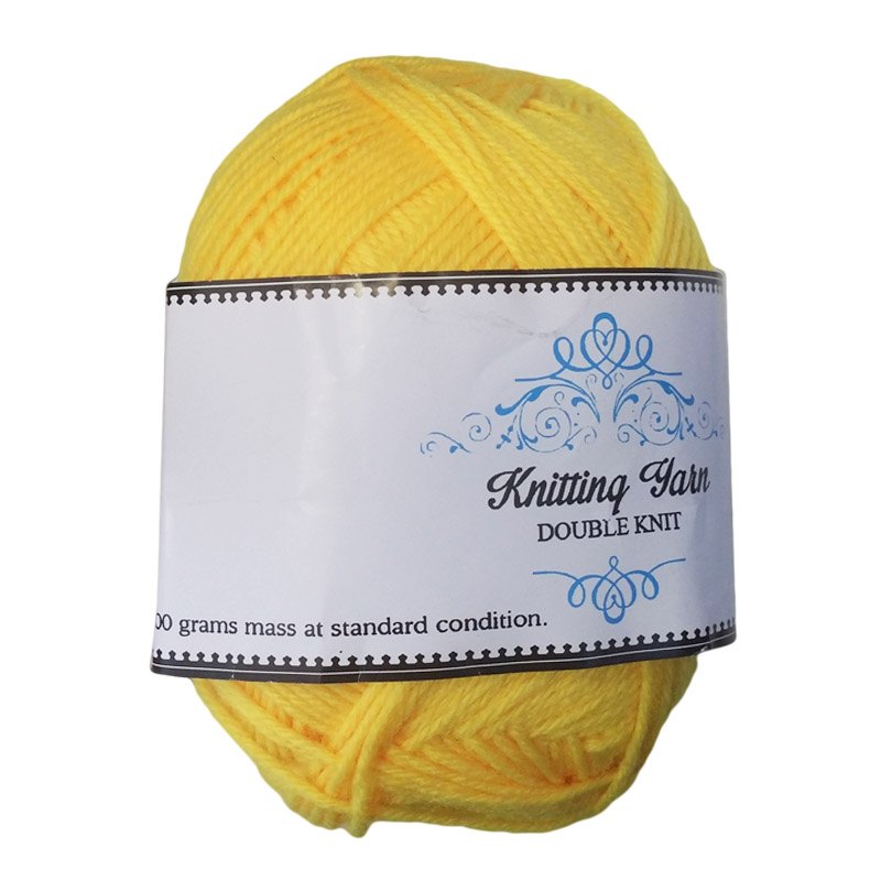 Knitting Yarn 100g Yellow