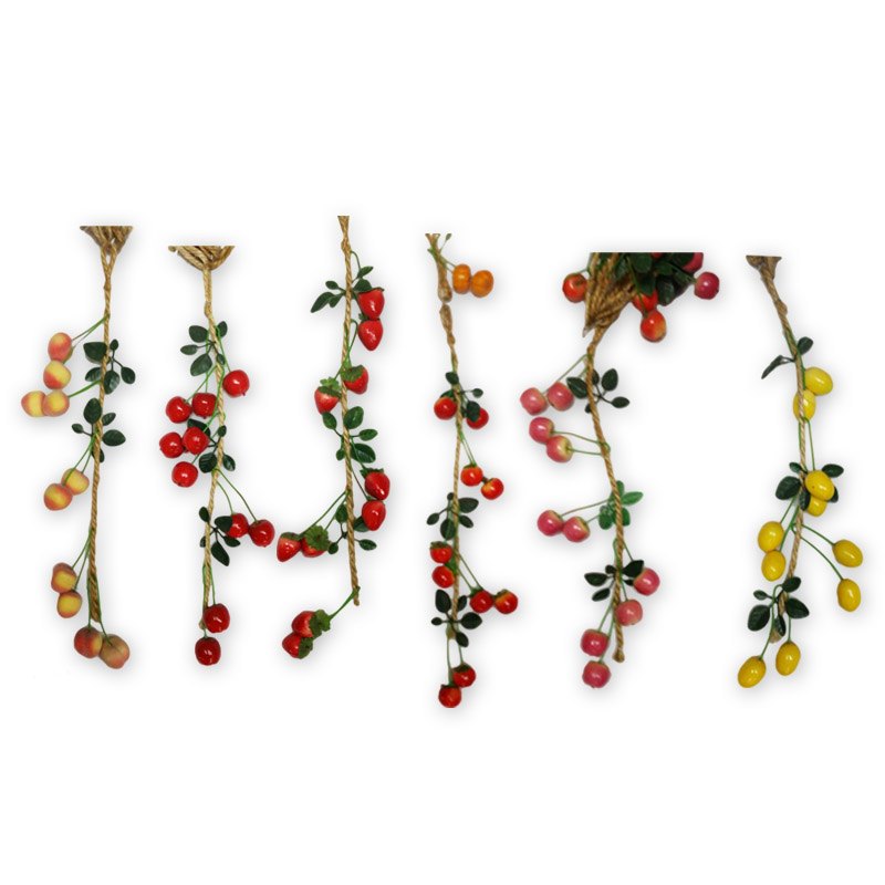 Fruit/vege String 10HD 50cm 6 Assorted Fruit