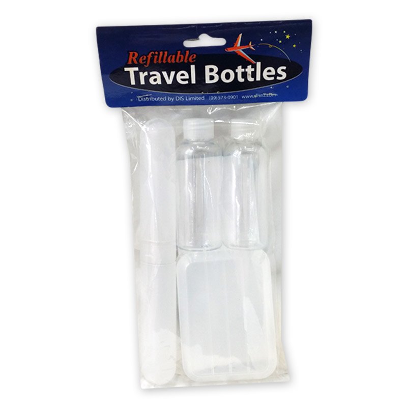 Travel Bottles+ Toothbrush Soap Hdr