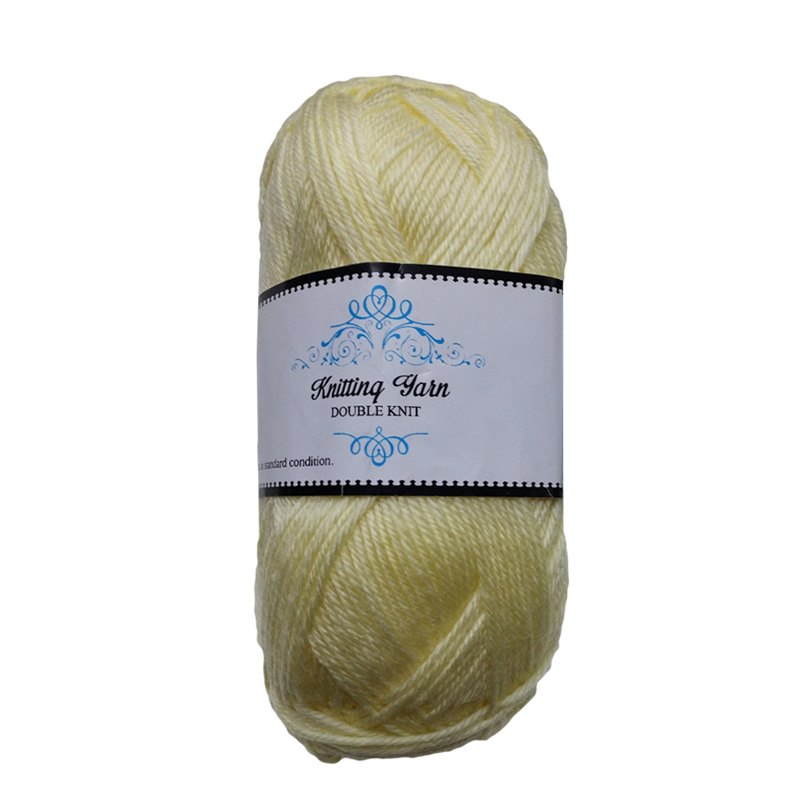 Knitting Yarn 100g Baby Yellow