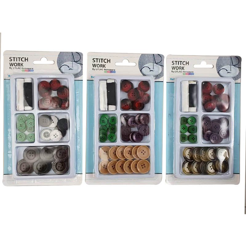 Stitchwork Buttons Sewing Threats