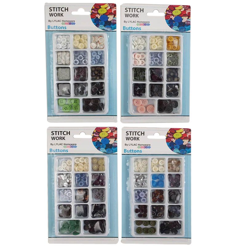 Stitchwork Buttons Assorted