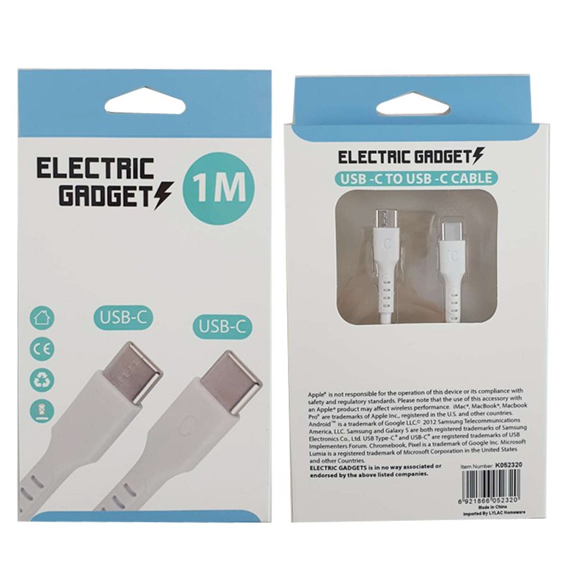Electrical USB Cable Usb-c TO Usb-c 1m