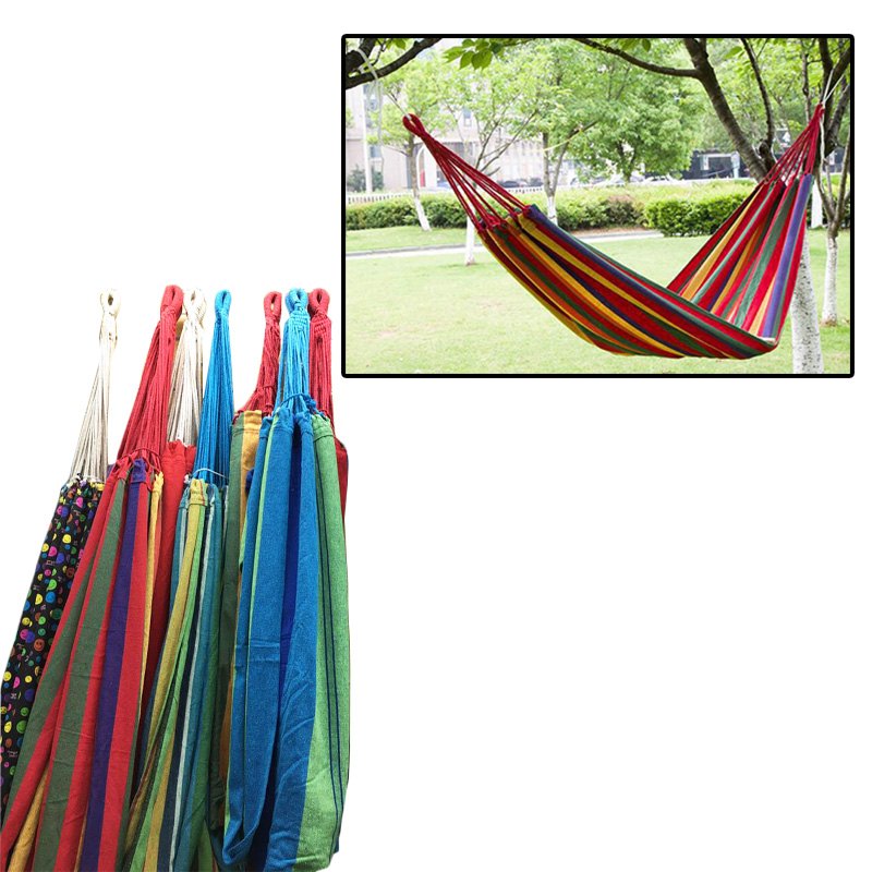 Picnic Hammock 0.8x2m Stripes Maximum Weight 100kg