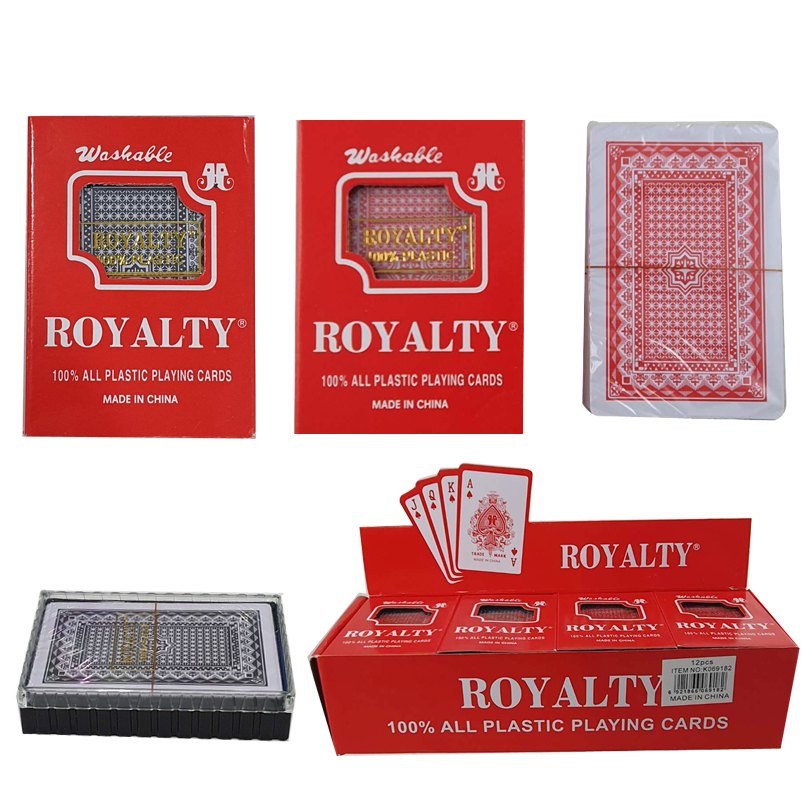 Game Poker Plastic Washable