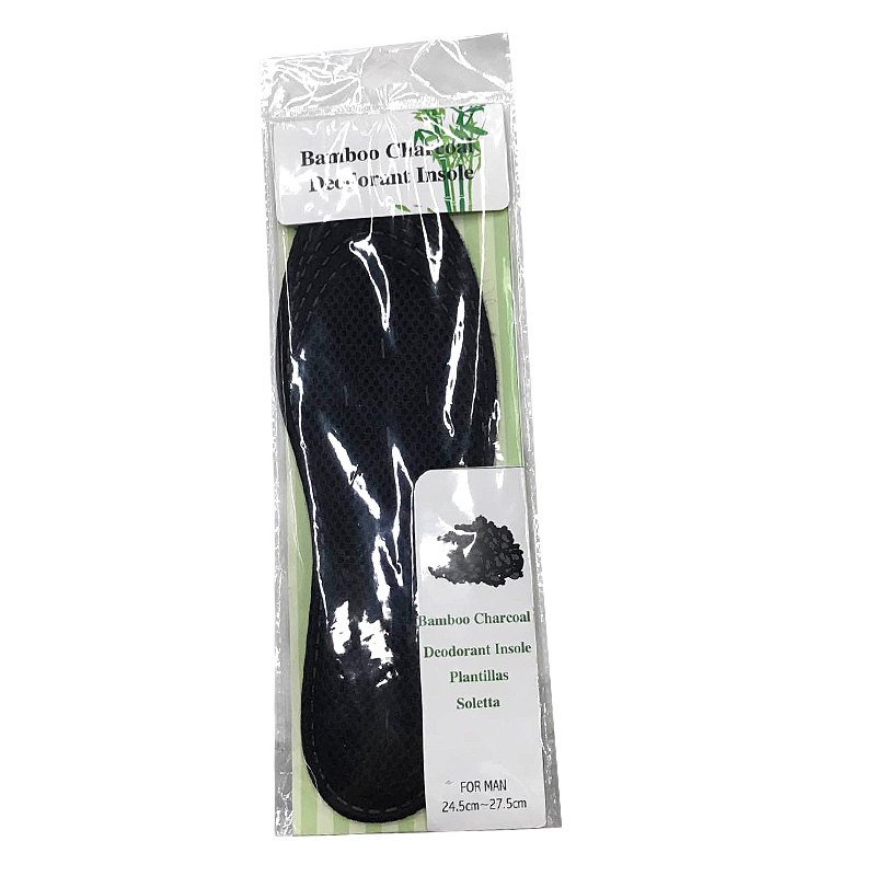 Foot Care - Bamboo Charcoal Deodorant Insole for Men