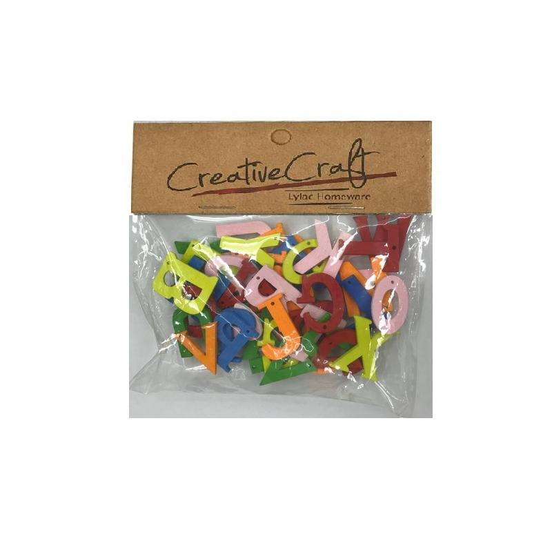 Craft Wooden Mini Letters 26pc