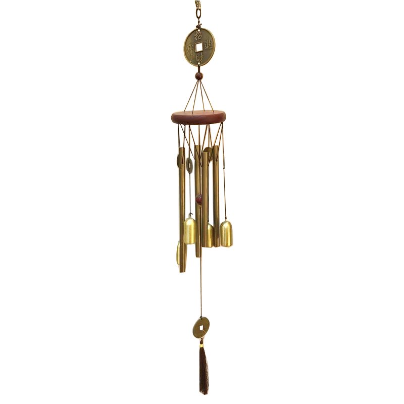 Windchime 4 Bronze Tubes 4 Bells 70cm