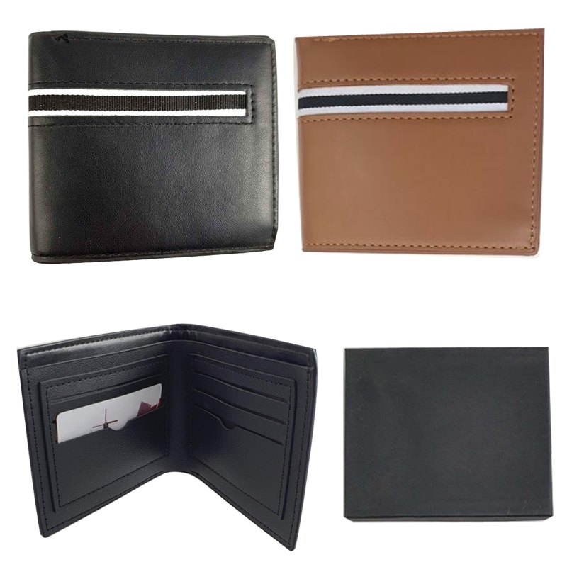 Men's Wallet Leather 11.5x9.5cm Assorted Colours