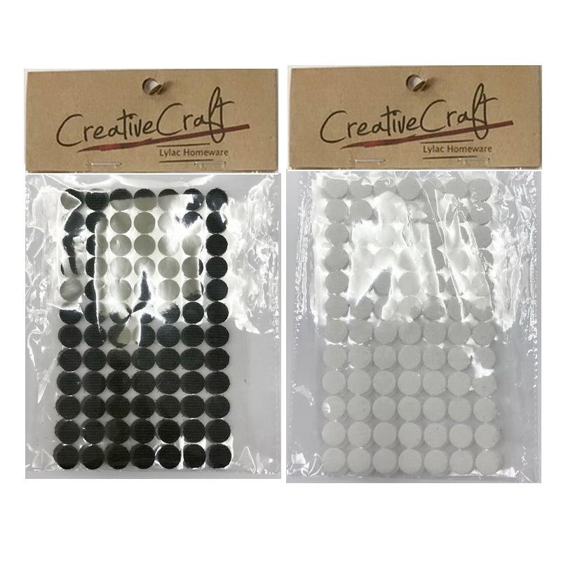 Craft Velcro Dots 84pc Assorted Colours Assorted