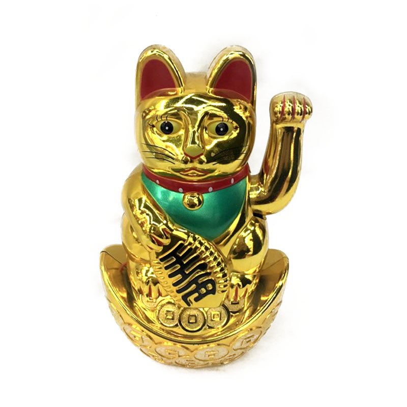 Chinese Fortune Cat 6.5x17cm Battery Operated