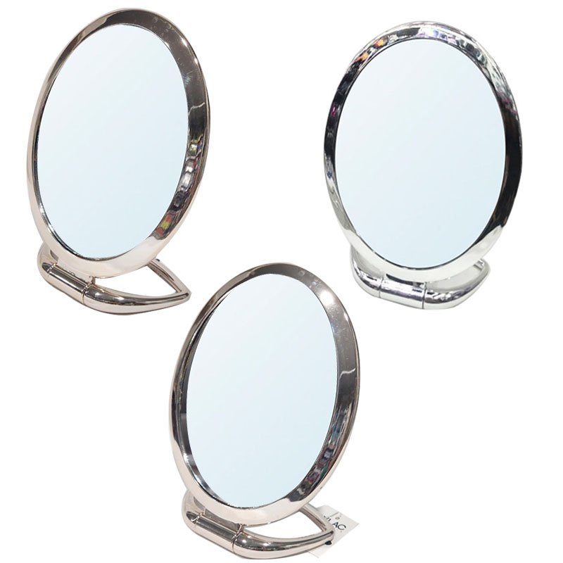 Mirror Double Sided 15.5x18cm Assorted Colours