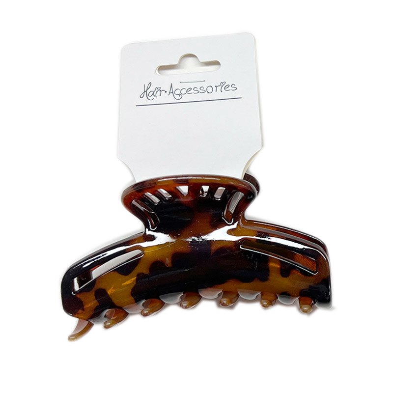 Hair Claw Brown Amber
