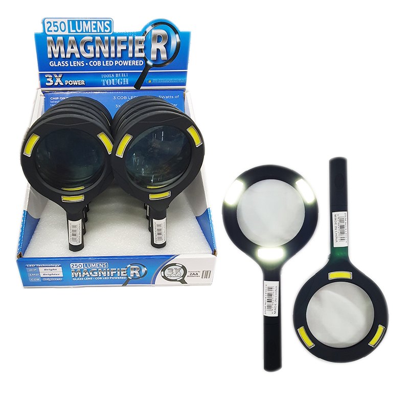 Magnifying Glasses LED AA Battery Operated