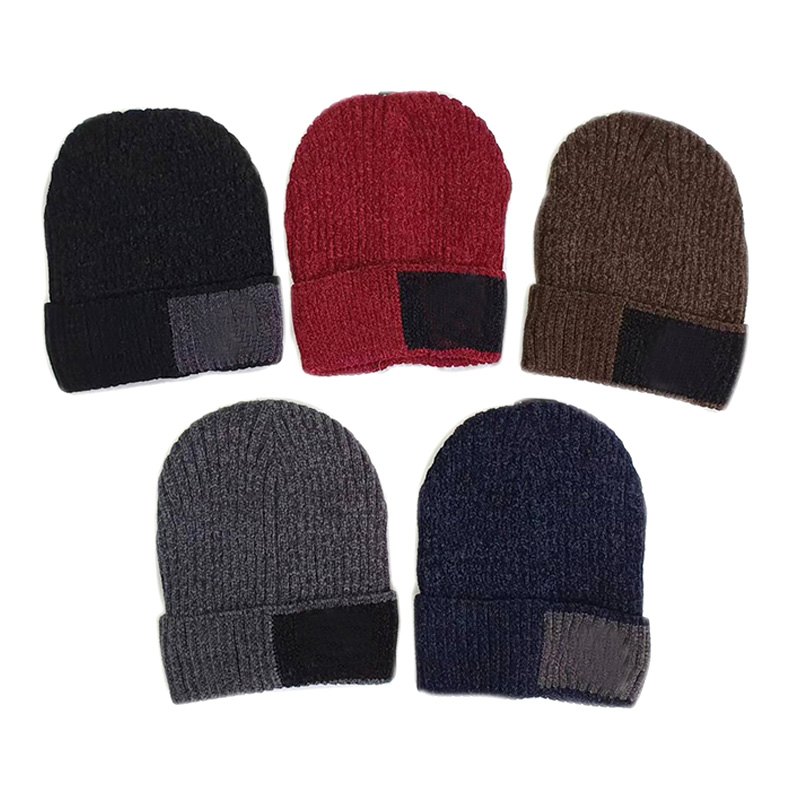 Knit Beanie Men's Assorted Colours