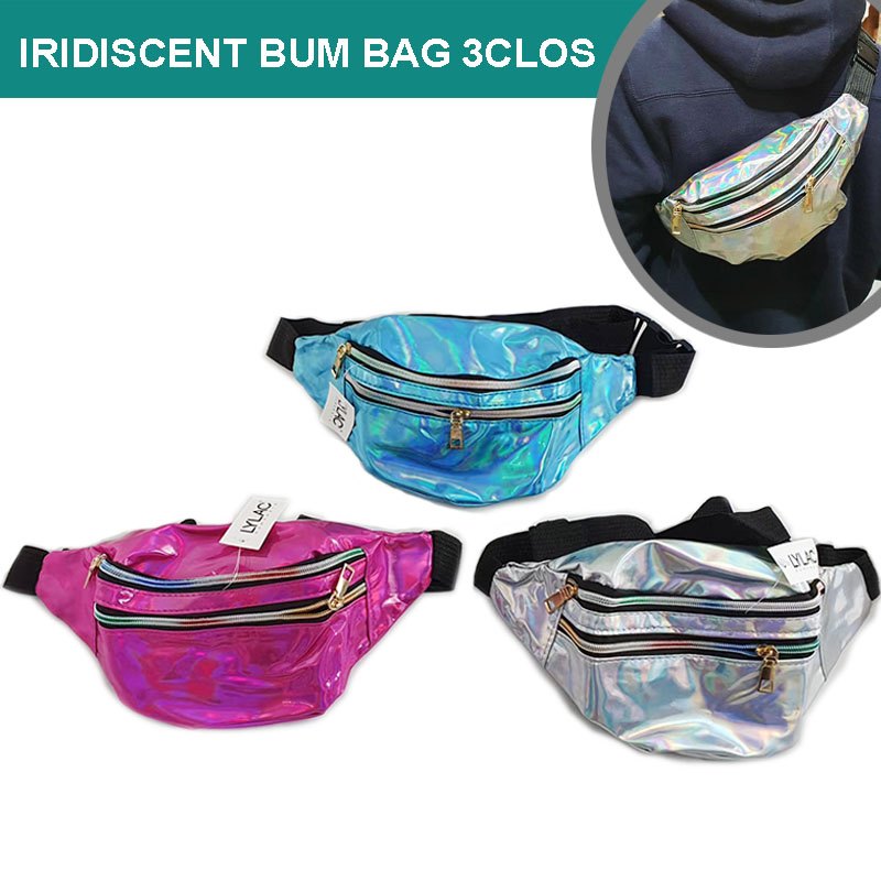 Iridiscent Bum Bag Assorted Colours