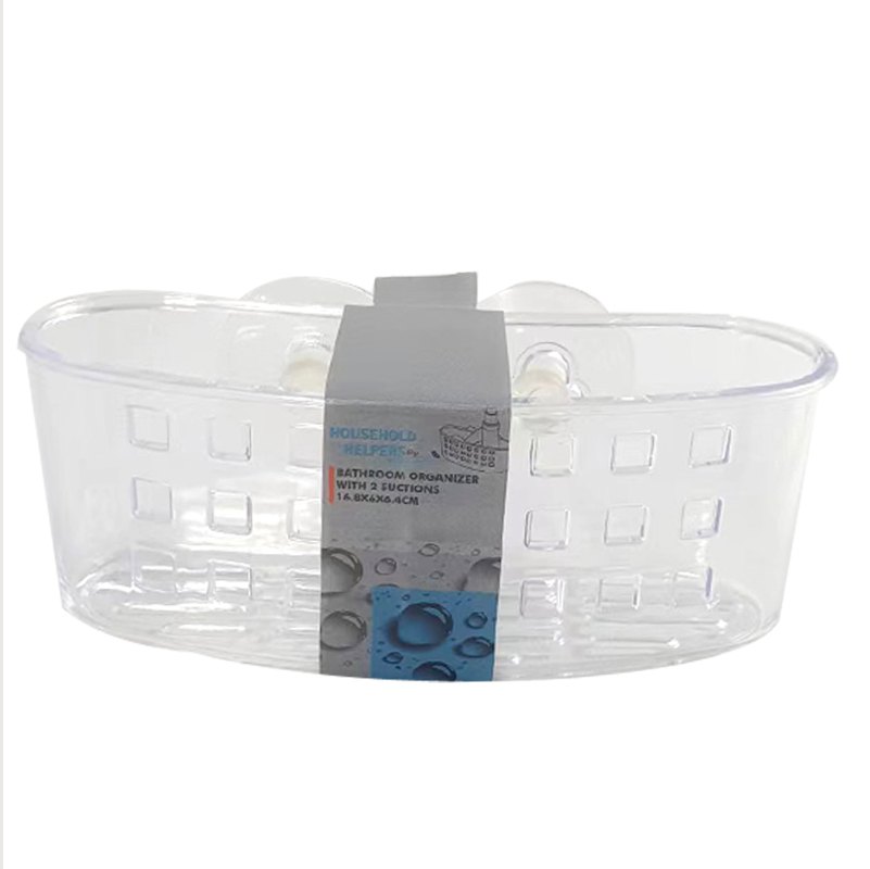 Bath Room Organizer with 2SUCTION 16.5x6x6.3cm