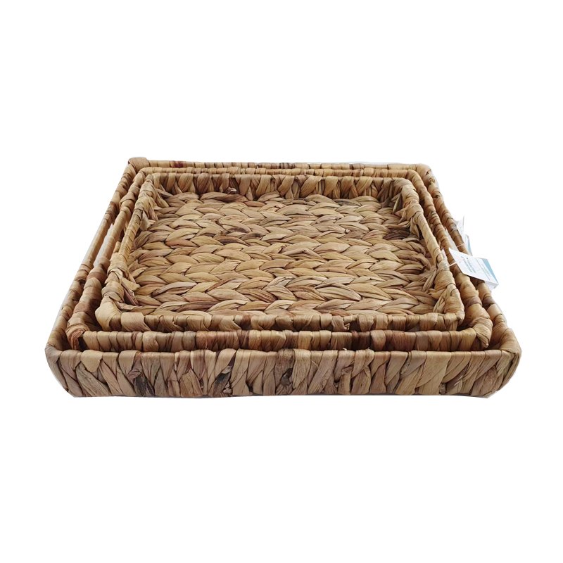 s/3 Seagrass Tray 39X31X6CMH
