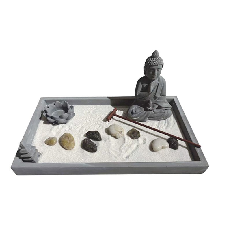 Zen Garden with Buddha 35x20x9cm
