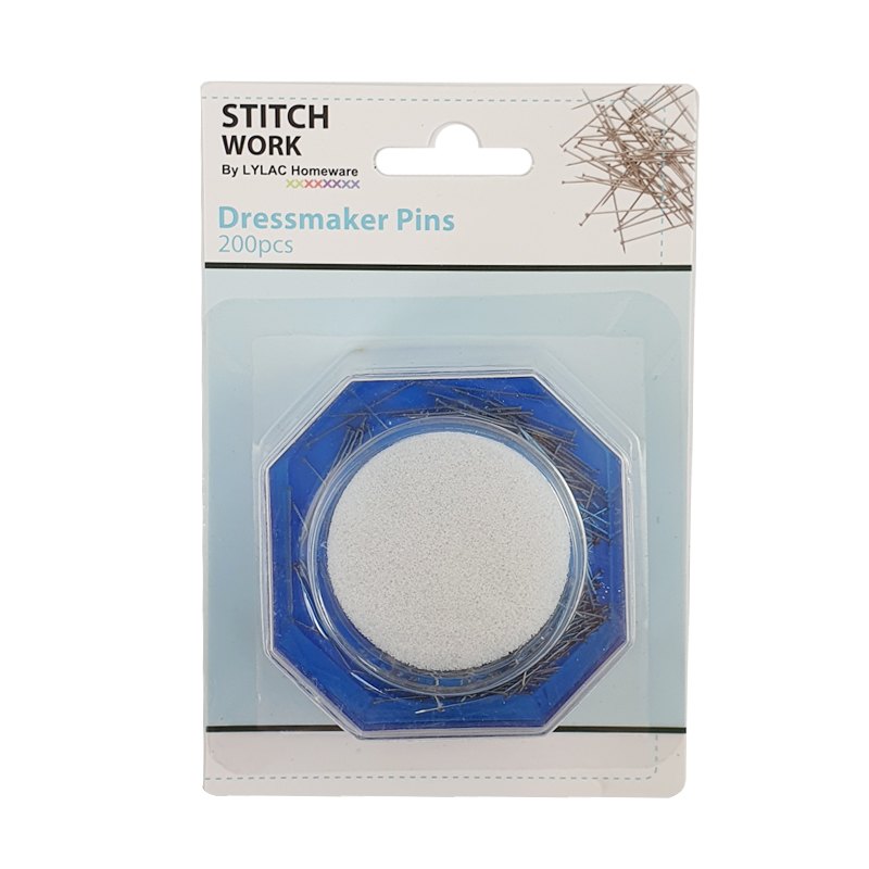 Stichwork Dressmarker Pins 2.8cm 200pc