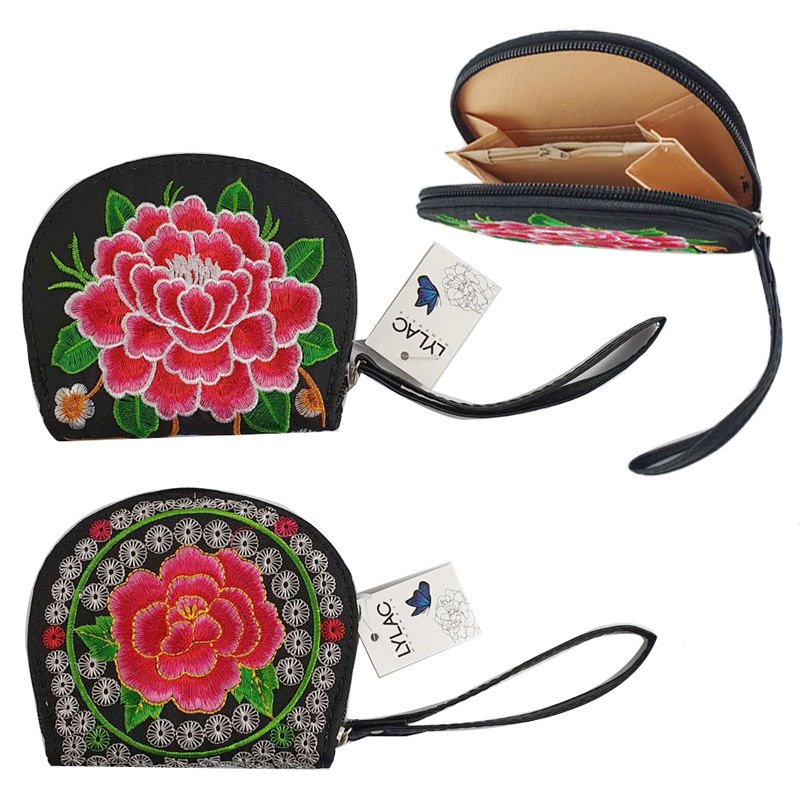 Embroidery Wallet 6 Assorted