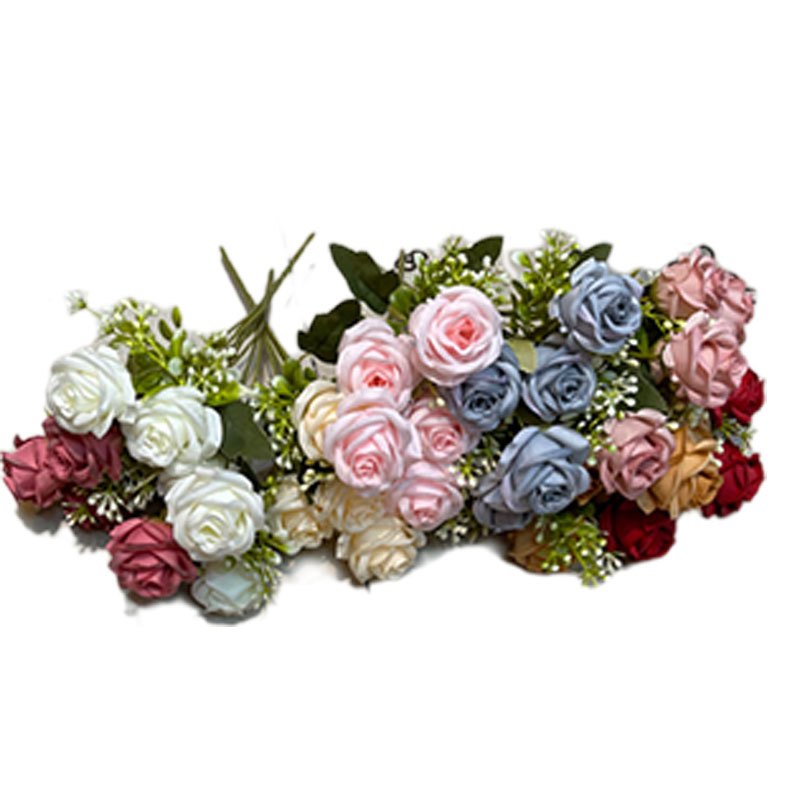 Flower Bunch - 5HD Roses Assorted Colours