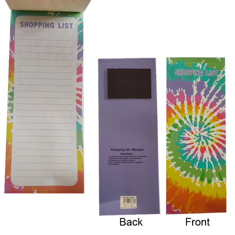 Magnetic Shopping List 100STS 21x8.3cm