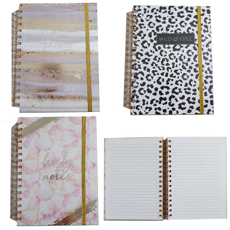 Notebook 158PG 8 Assorted Patterns