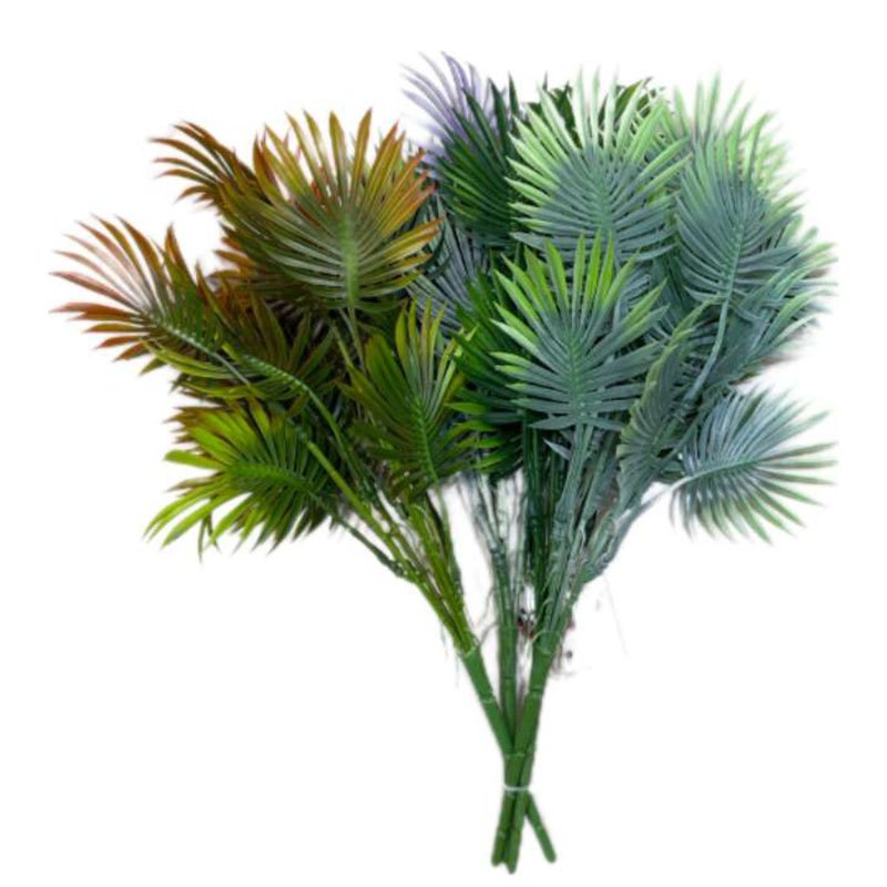 Foliage 6HD Palm Leaf Assorted Colours