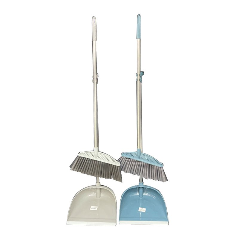 Clean Broom & Dustpan Long Handle