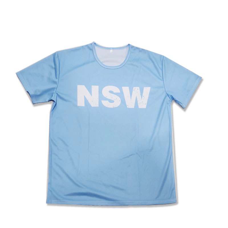State of Origin T-shirt Nsw M/l/xl/xxl Mesh Polyester