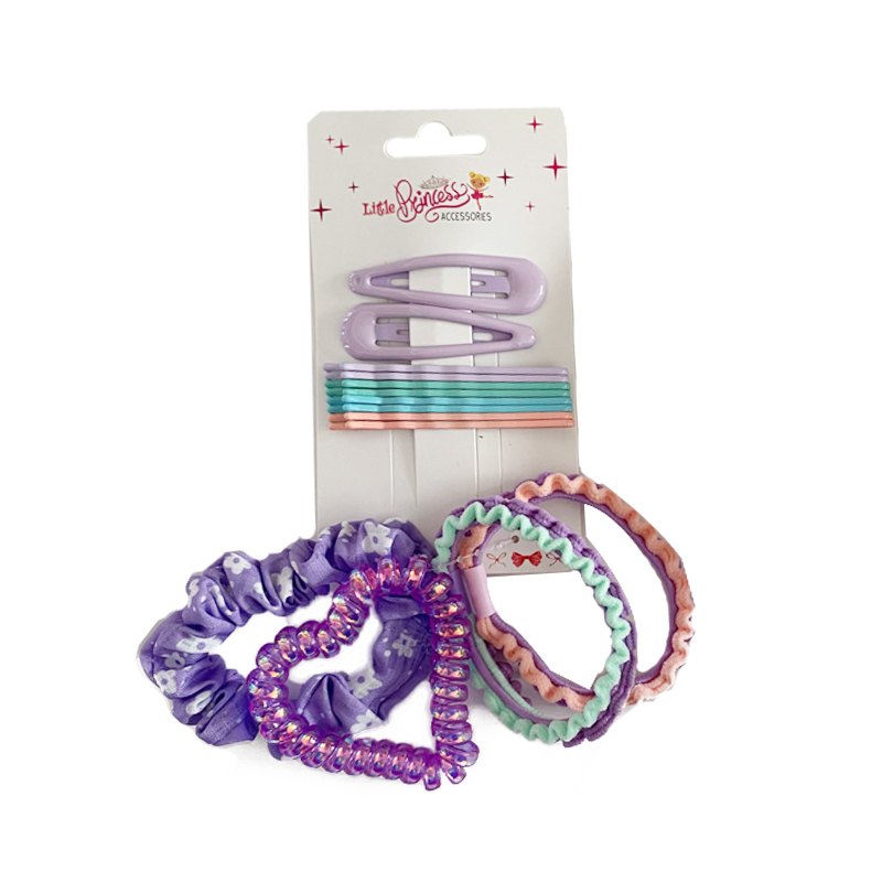 Kids Hair Set 10pc clip+4pc Hairbands