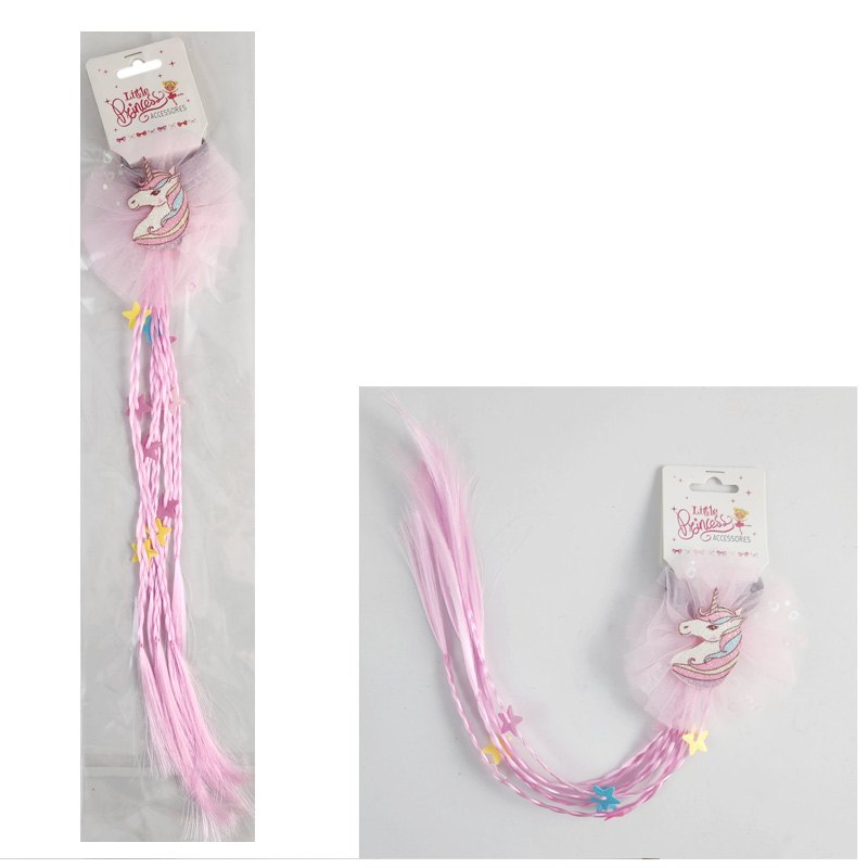 Kids Hair Band 1pc with Wig
