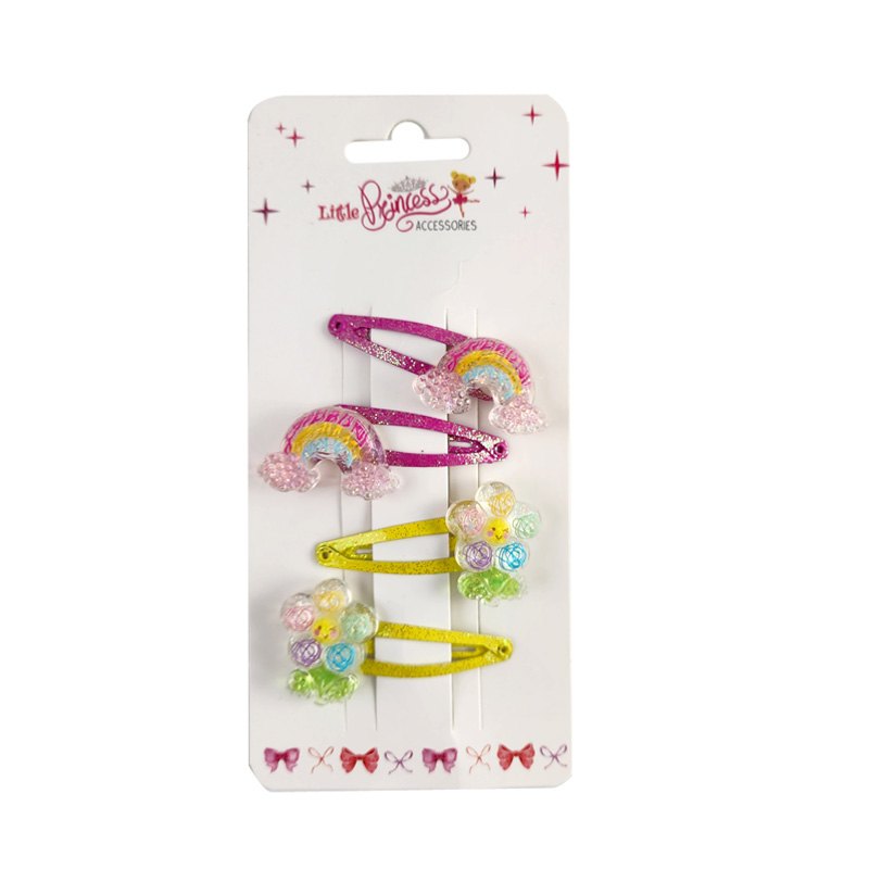 Kids Hair Clips 4pc